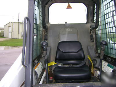 2000 bobcat 863 turbo g-series skid steer loader w/heat