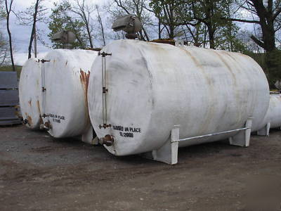 5000 gallon fuel tank steel tank insulated used