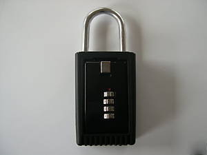 New brand resettable 4 digit combination lock box