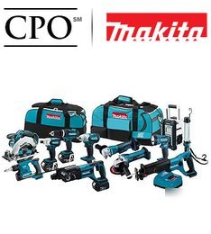 New makita 18V cordless lxt 12-piece combo kit LXT1200 