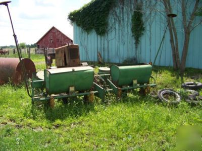 P1240 john deere corn planter vintage 