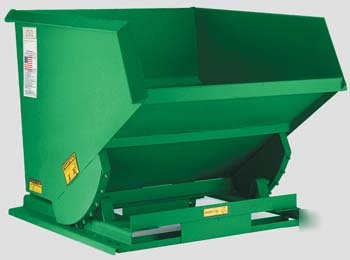 Self-dumping hopper, 6K lb., 4 cu. yard