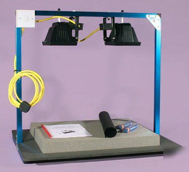 Silk screen printing exposure unit, 1000W halogen lamp
