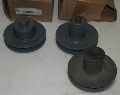 T.b. woods 6600 x 5/8 6â€ od spring loaded pulley 