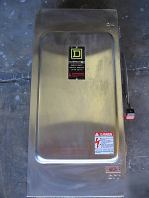Nema 4X 200A 250V 3P non fused disconnect stainless 