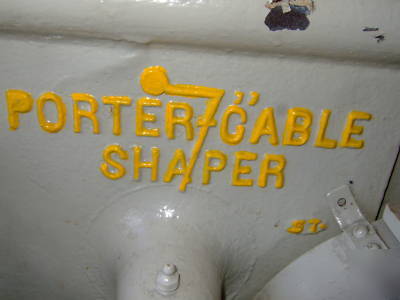 Rare vintage porter cable 7