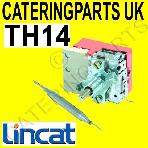 TH14 lincat hot cupboard/trolley/pie warmer thermostat