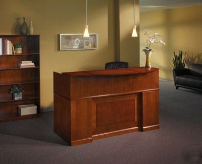 Vqv office furniture mayline sorrento reception desk sr