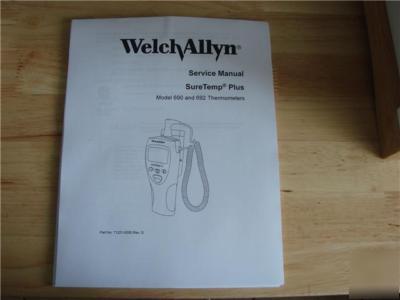 Welch allyn 692 suretemp digital thermometers 