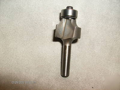 Whiteside 2000 carb 2 fl roundover router bit w/bearing