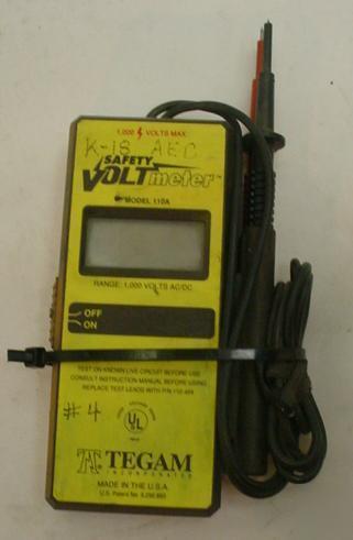 Tegram voltmeter continuity voltage tester 110A