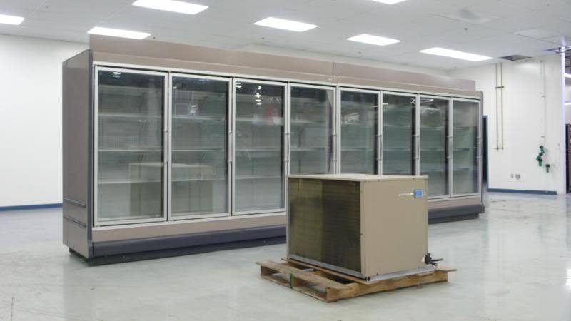 Tyler 8 glass door reach-in cooler refrigerator 2004