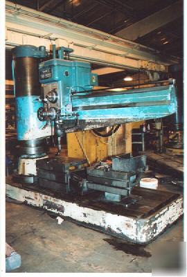 8â€™2â€ x 20 7/8â€ yamazen ymz radial drill model 