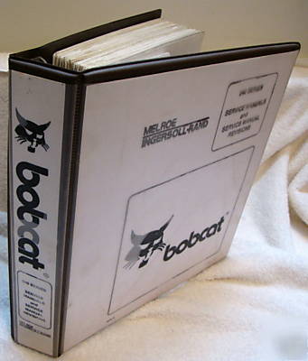Bobcat 640 series skid steer loader service manuals