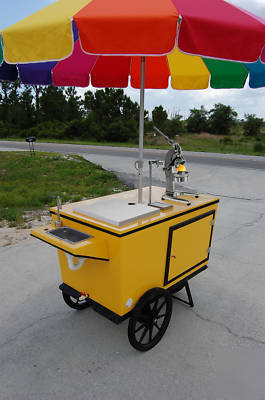 Concession vend master turn-key lemonade cart / stand