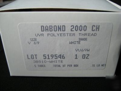 Dabond uvr polyester thread v 69 marine thread 