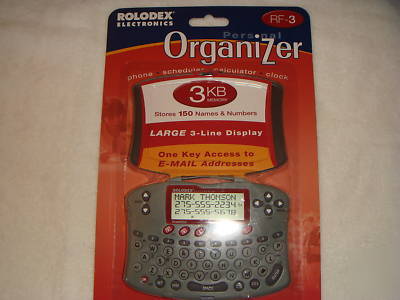 Franklin rolodex organizer calculator scheduler 