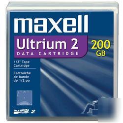 New maxell LTOU2/200 ultrium lto-2 data cartridge