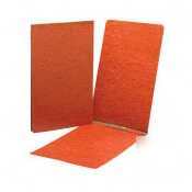 Red hinge pressboard binder - 2 in. capacity