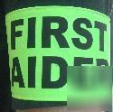 High viz first aider armband