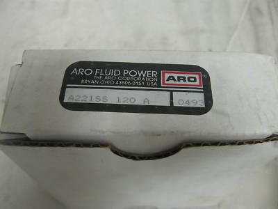 New A221SS 120A 0493 aro solenoid valve 120A new in box