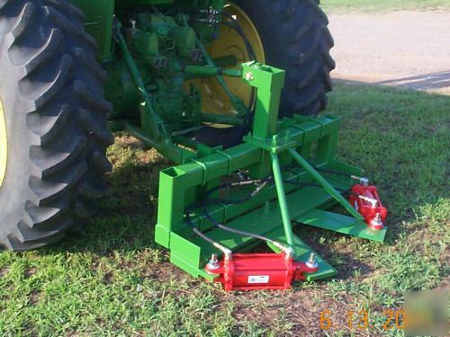 Wolff hydraulic tree shear for tractor 3 point, loader