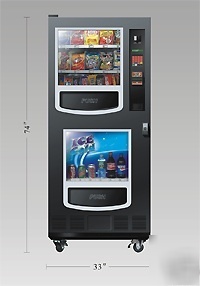 Vending machine electronic snack can & bottle vendor