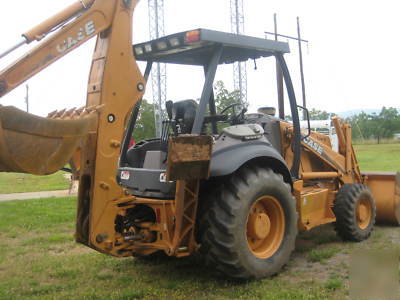 2002 case 580 super m 4X4 loader/backhoe case controls