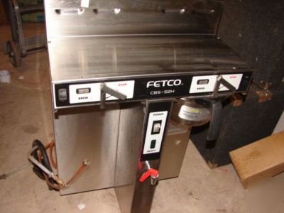 Commercial fetco coffee brewer extractor maker cbs-52H