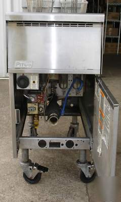 Used pitco 40 - 50 lb. nat gas deep fryer model SG14RS