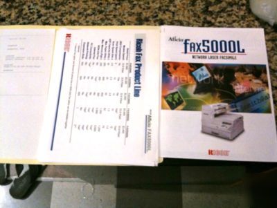 Ricoh 5000L facsimile system laser fax machine