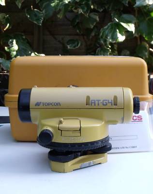 Topcon at-G4 automatic level calibrated surveying 
