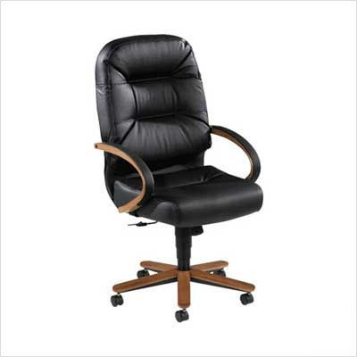 Hon pillow-soft series wood high-back office desk chair