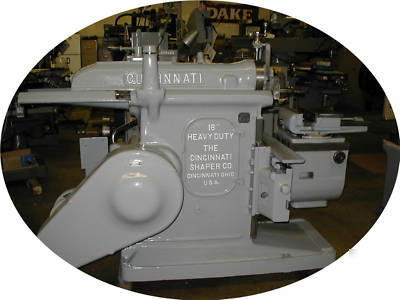 Cincinnati hd 16 horizontal shaper from navy storage