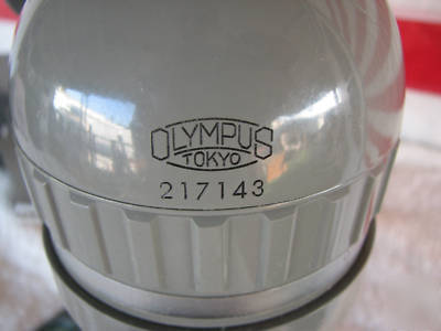 Olympus microscope tokyo 217143 stereo sz w/ slides