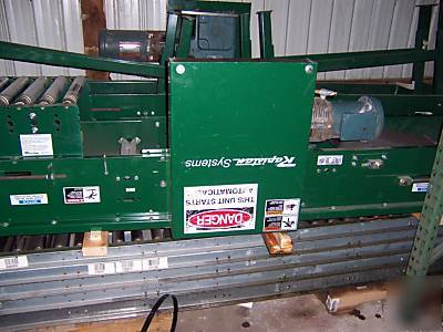 Rapistan model #2305 meter belt conveyor 18