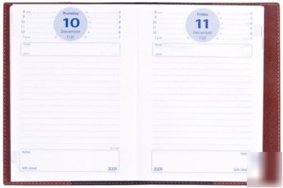 Quo vadis club 2010-11 academic daily 4.75 x 6.75 black