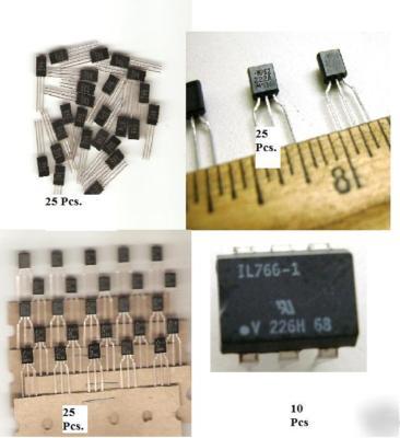 Transistor kit npn, pnp, mosfet n channel, optocouplers