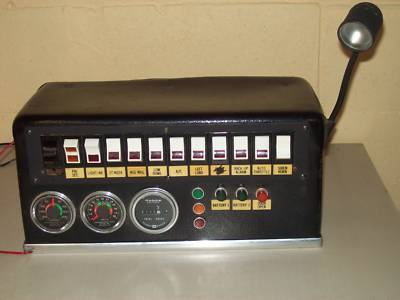 Used fire truck control board, working condition.