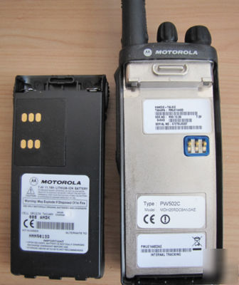 2 x motorola GP340 uhf radio, Â£260 each, 100% original.