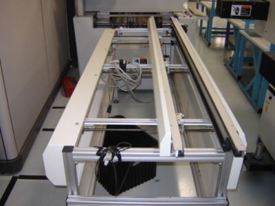 Mydata pcb edge rail transport conveyor buffer conveyor