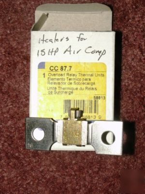 New square d thermal unit, CC87.7 in box
