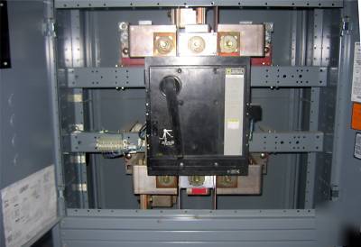 Square d 1600A dc circuit breaker + qed switchboard