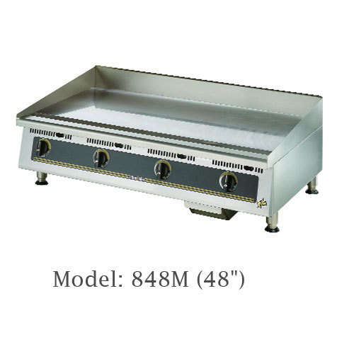 Star 860M griddle, countertop, gas, 60
