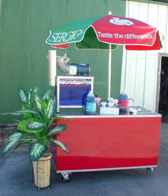 Concession cart (complete portable sink w/ hot water)