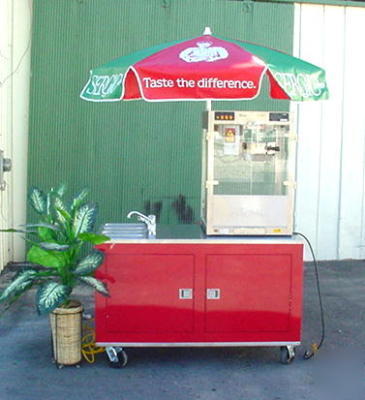 Concession cart (complete portable sink w/ hot water)