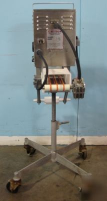 New hollymatic 120 precision meat bulker, belts/rollers