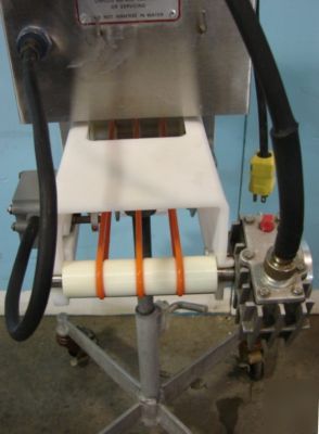 New hollymatic 120 precision meat bulker, belts/rollers