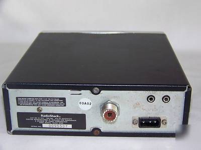 Radio shack trc-446 40 channel cb radio + weather & ace