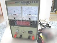Regulated power supply pager output voltage instrument